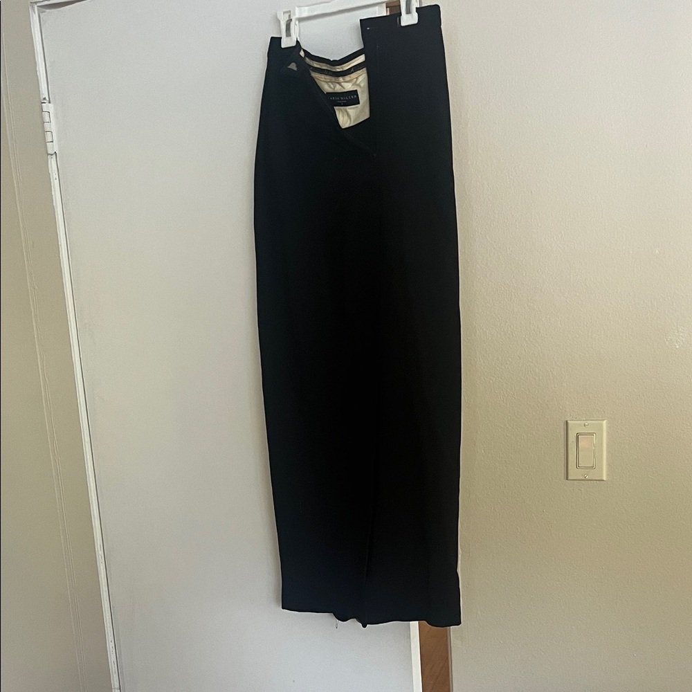 Vintage Karen Millen Black Maxi pencil Skirt
